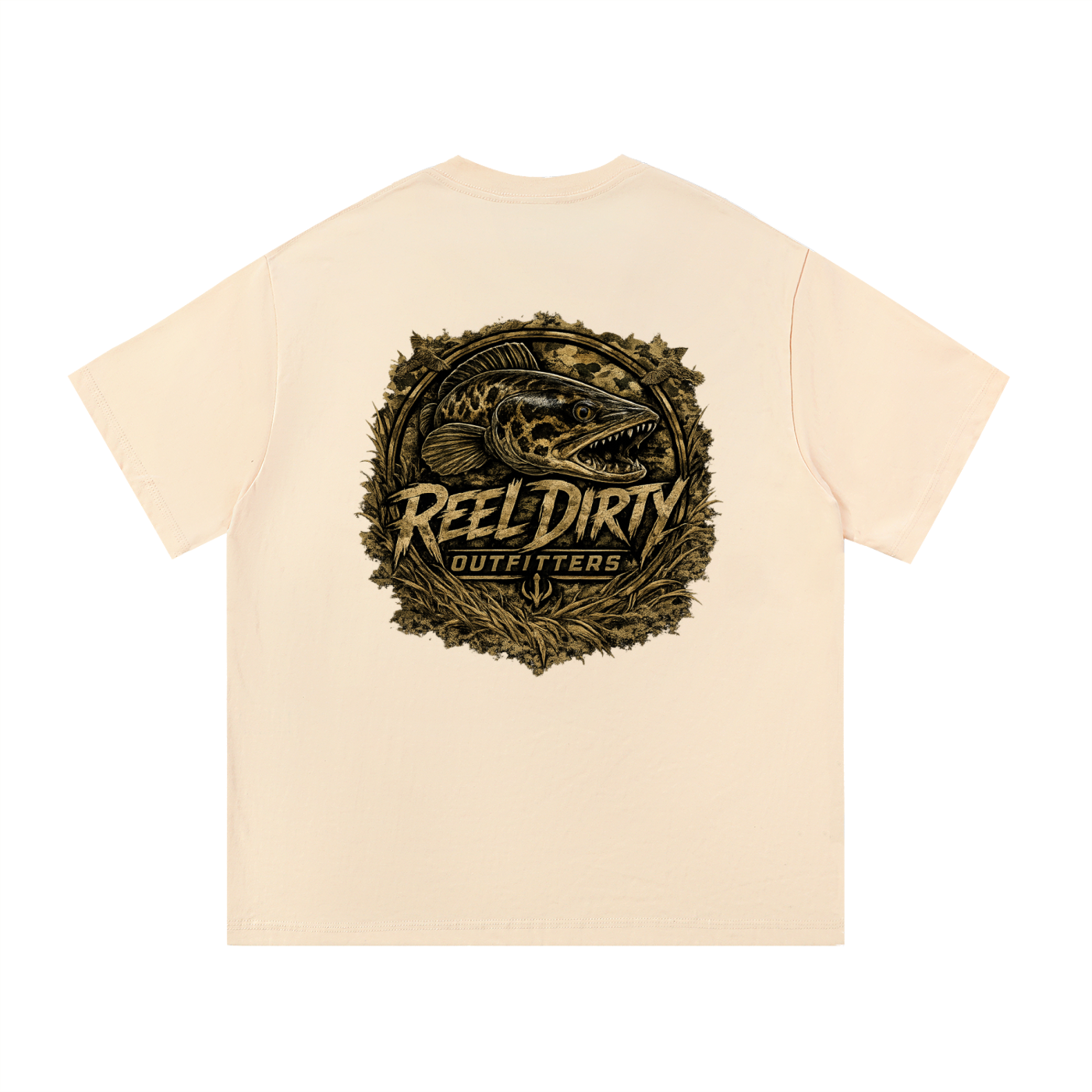 REEL DIRTY OUTFITTERS “SNAKE HEAD” TSHIRT