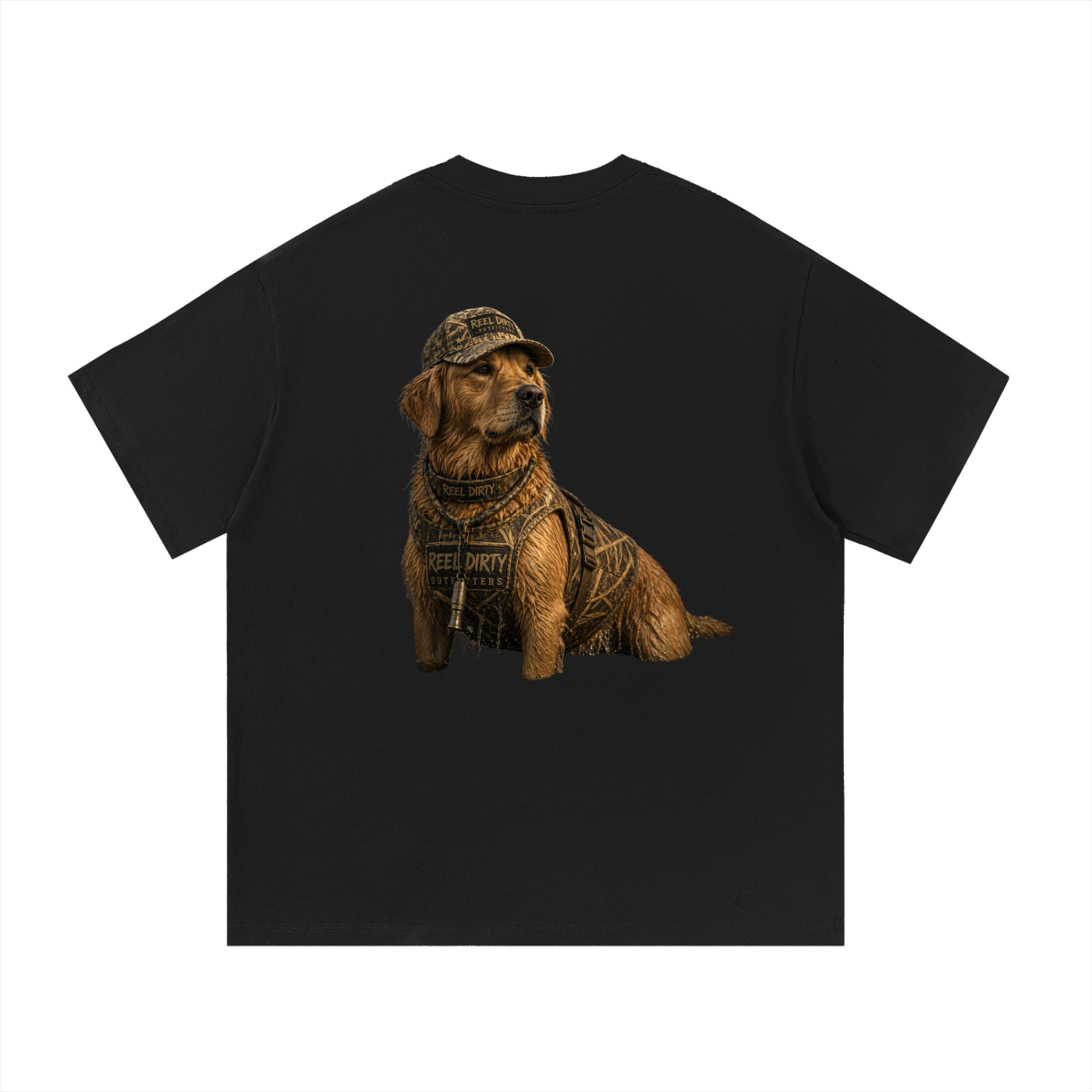 REEL DIRTY OUTFITTERS “THE RETRIEVER” TSHIRT