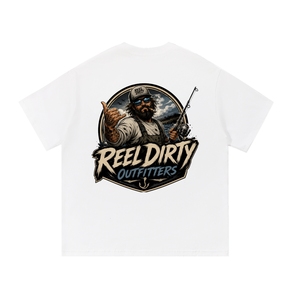 REEL DIRTY OUTFITTERS “COOL FISHERMAN” TSHIRT