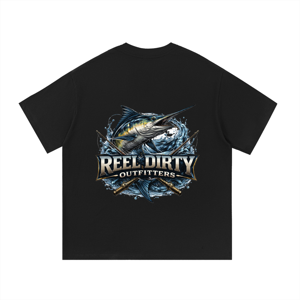 REEL DIRTY “BLUE MARLIN” TSHIRT