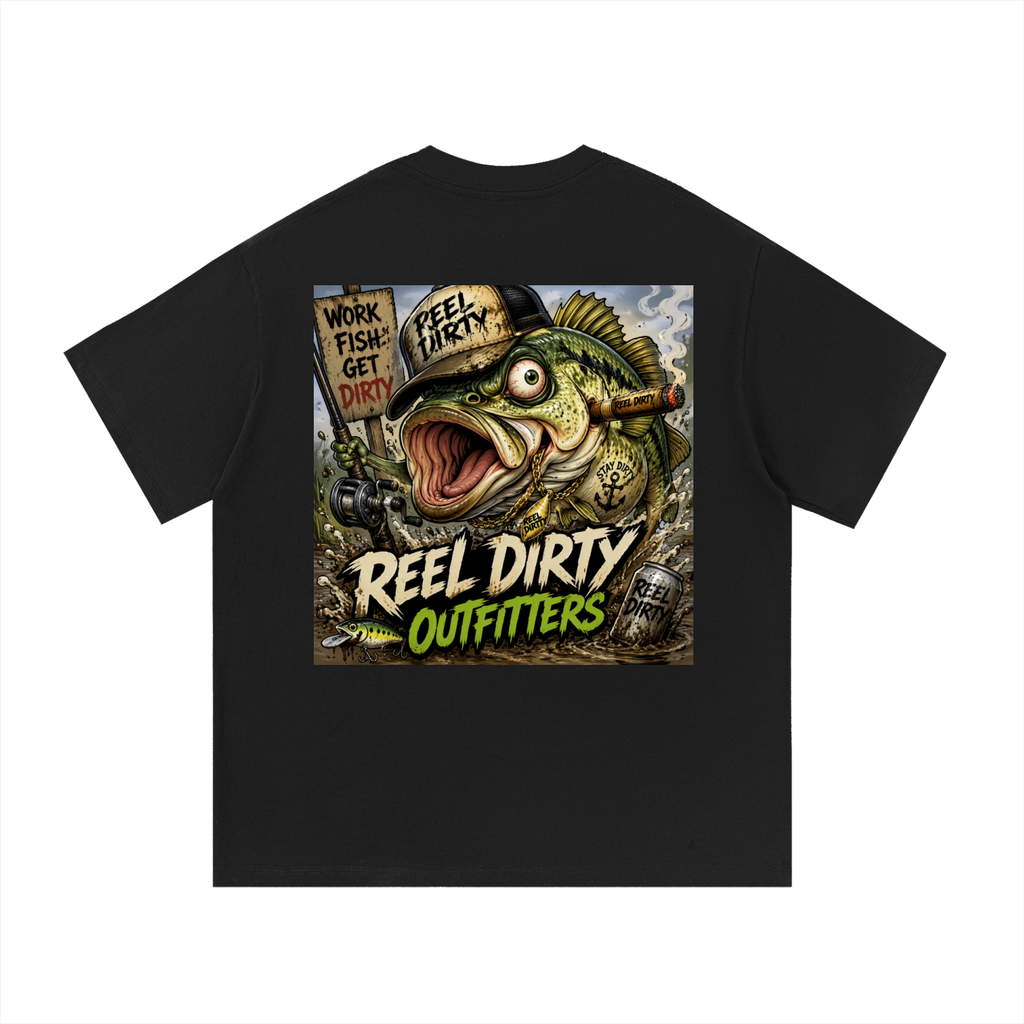 REEL DIRTY OUTFITTERS “INSANE BASS” TSHIRT