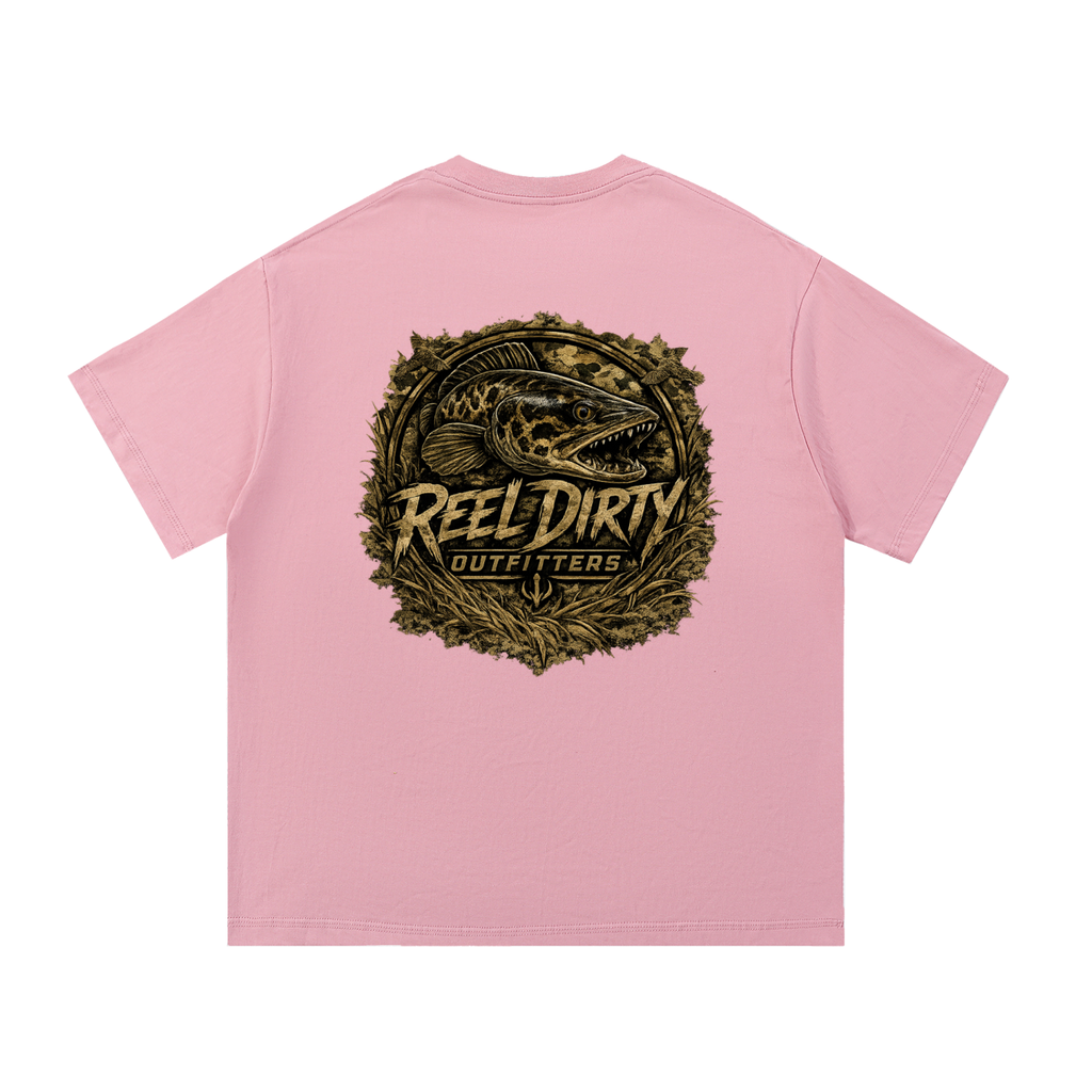 REEL DIRTY OUTFITTERS “SNAKE HEAD” TSHIRT