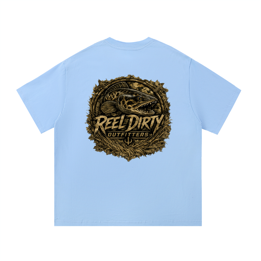 REEL DIRTY OUTFITTERS “SNAKE HEAD” TSHIRT