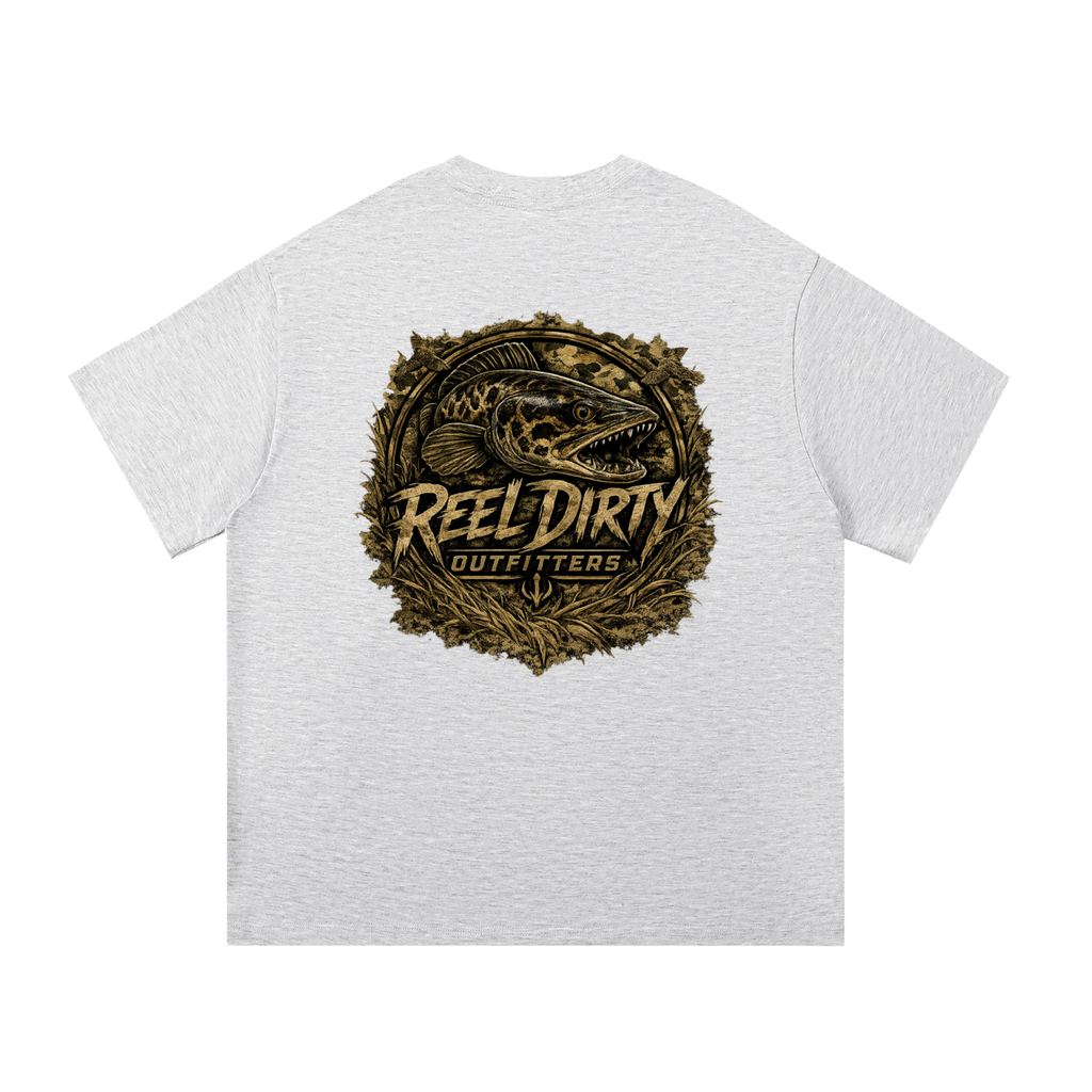 REEL DIRTY OUTFITTERS “SNAKE HEAD” TSHIRT