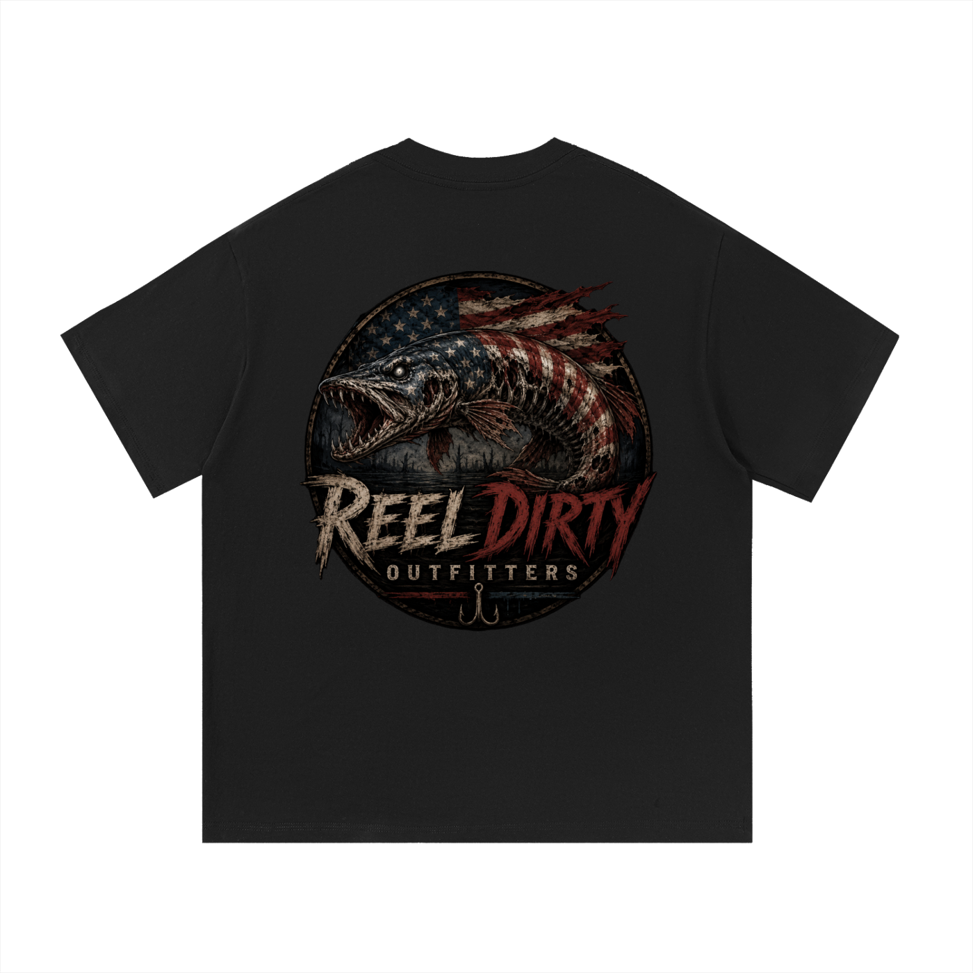 REEL DIRTY OUTFITTERS “AFTERMATH MUSKY” TSHIRT