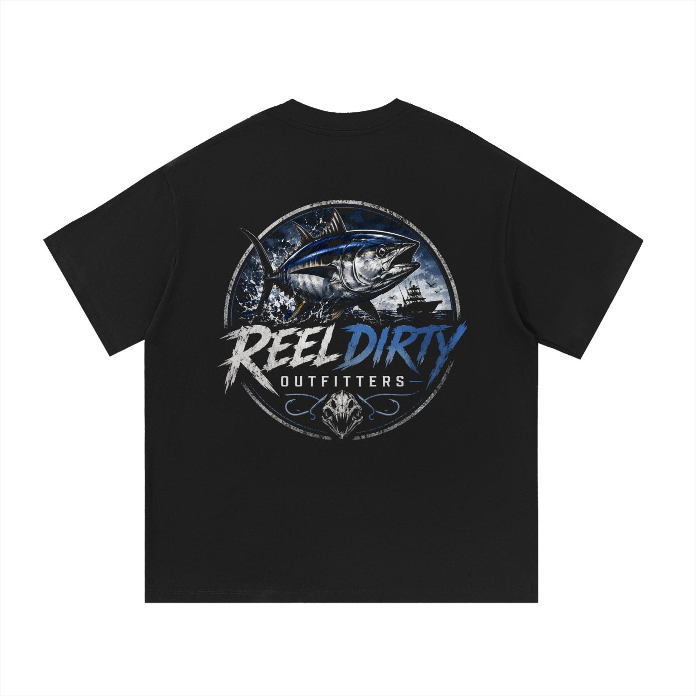 REEL DIRTY OUTFITTERS “BIG TUNA” TSHIRT