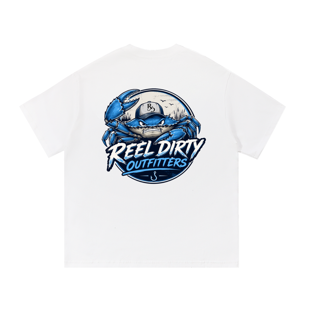 REEL DIRTY OUTFITTERS “BLUE CRAB” TSHIRT