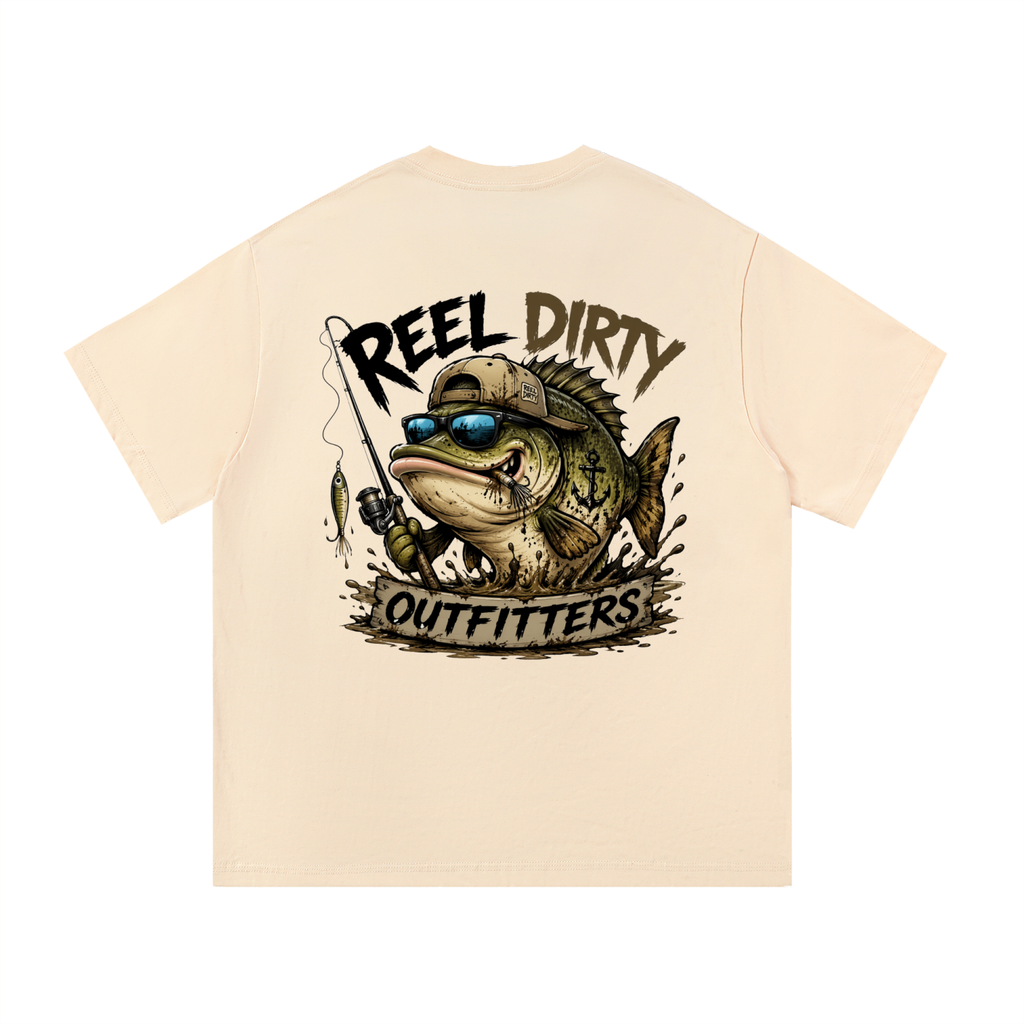 REEL DIRTY OUTFITTERS “FAT BASS” TSHIRT