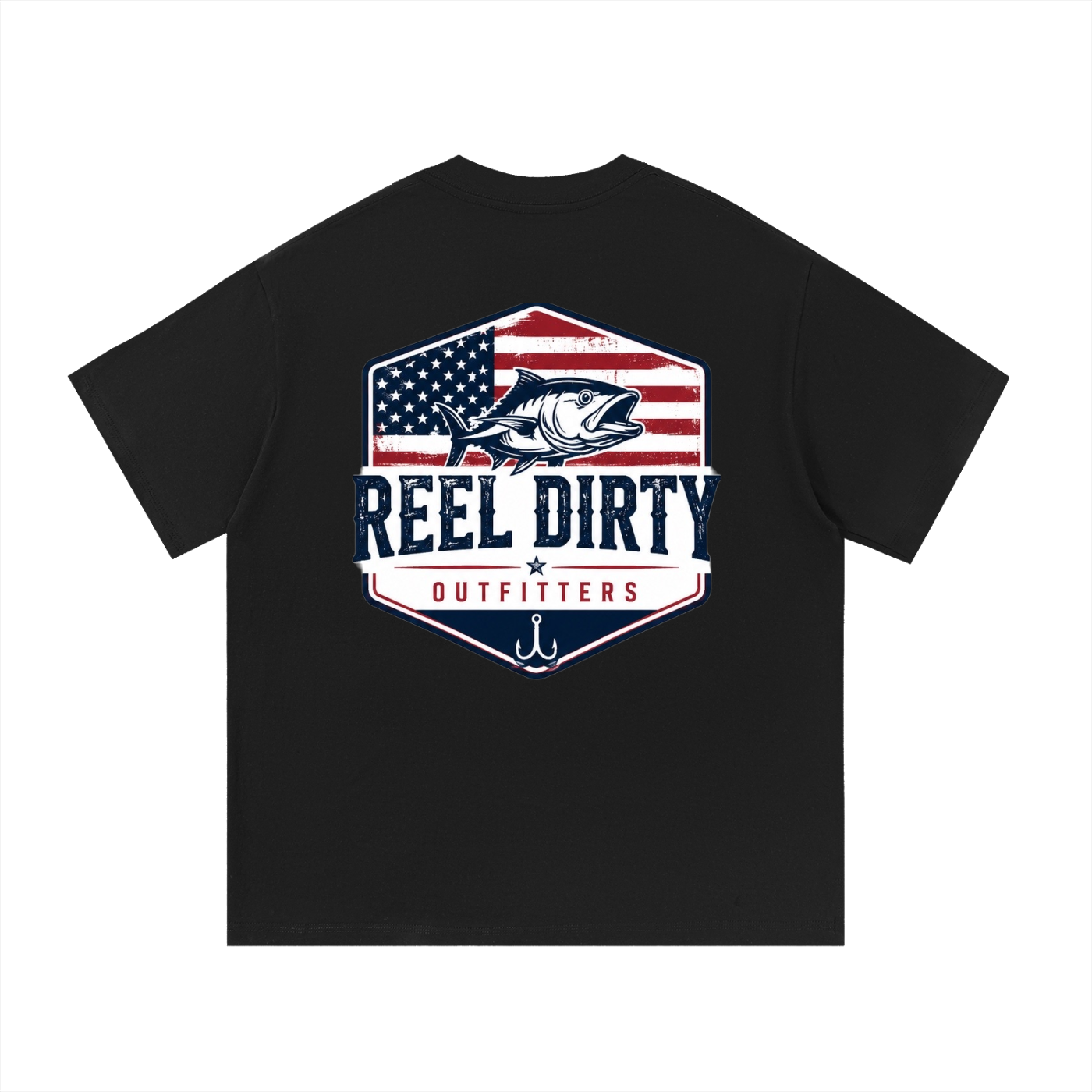 REEL DIRTY OUTFITTERS “AMERICAN TUNA” TSHIRT