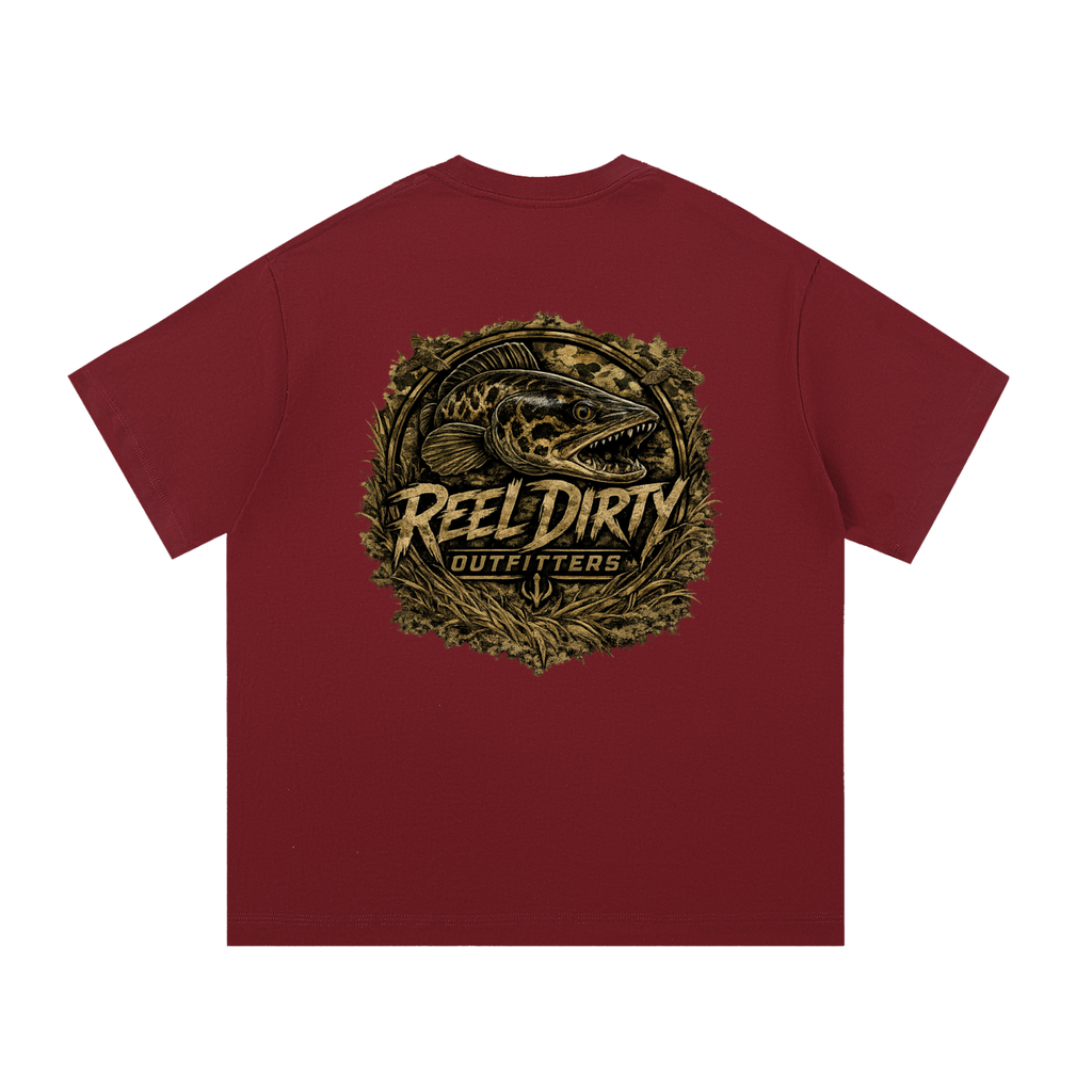 REEL DIRTY OUTFITTERS “SNAKE HEAD” TSHIRT