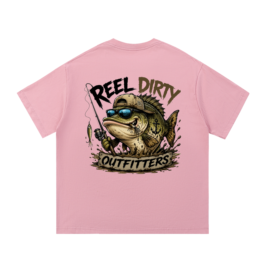 REEL DIRTY OUTFITTERS “FAT BASS” TSHIRT