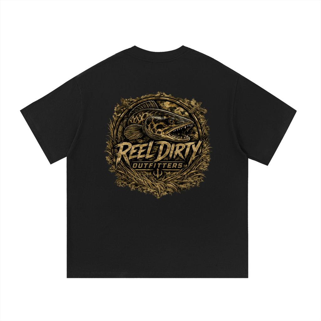 REEL DIRTY OUTFITTERS “SNAKE HEAD” TSHIRT