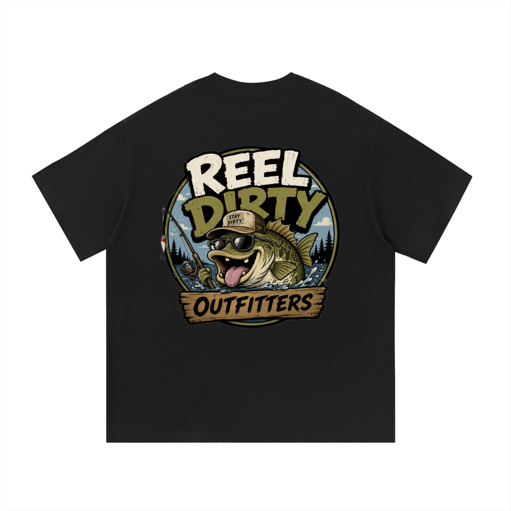REEL DIRTY OUTFITTERS “GOOFY BASS” TSHIRT