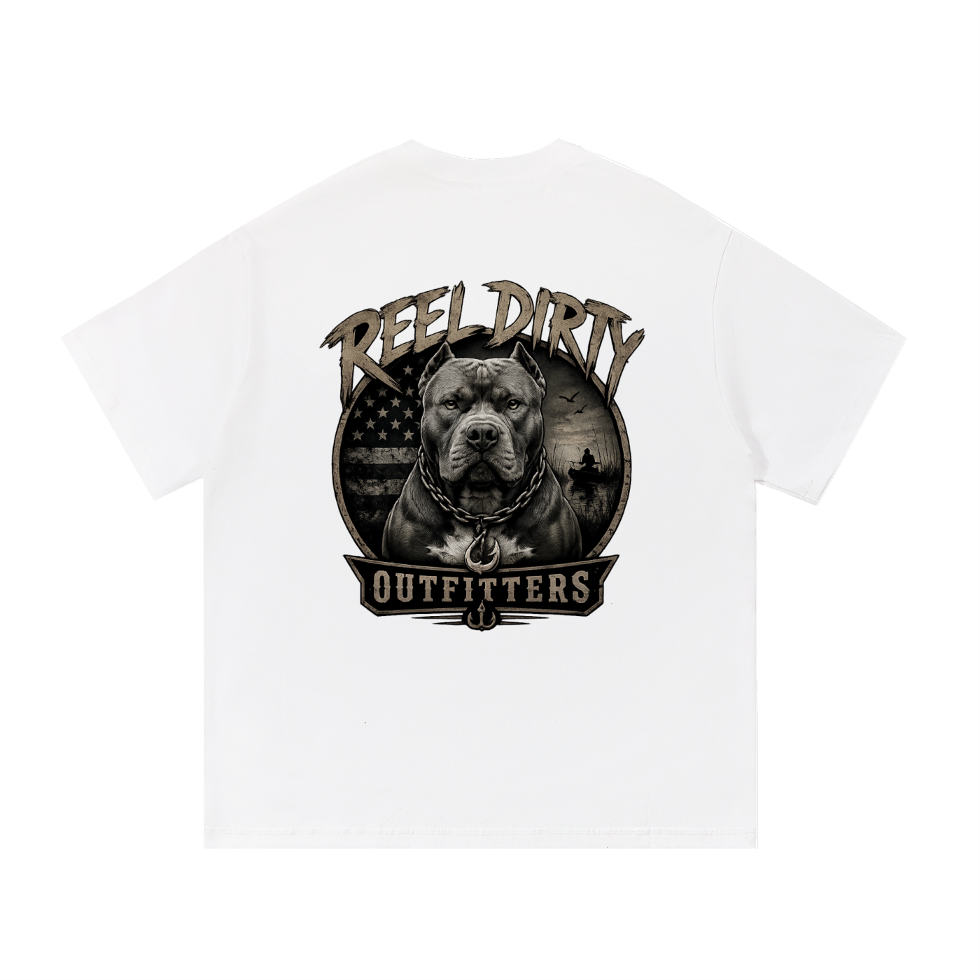 REEL DIRTY OUTFITTERS “REEL PIT” TSHIRT